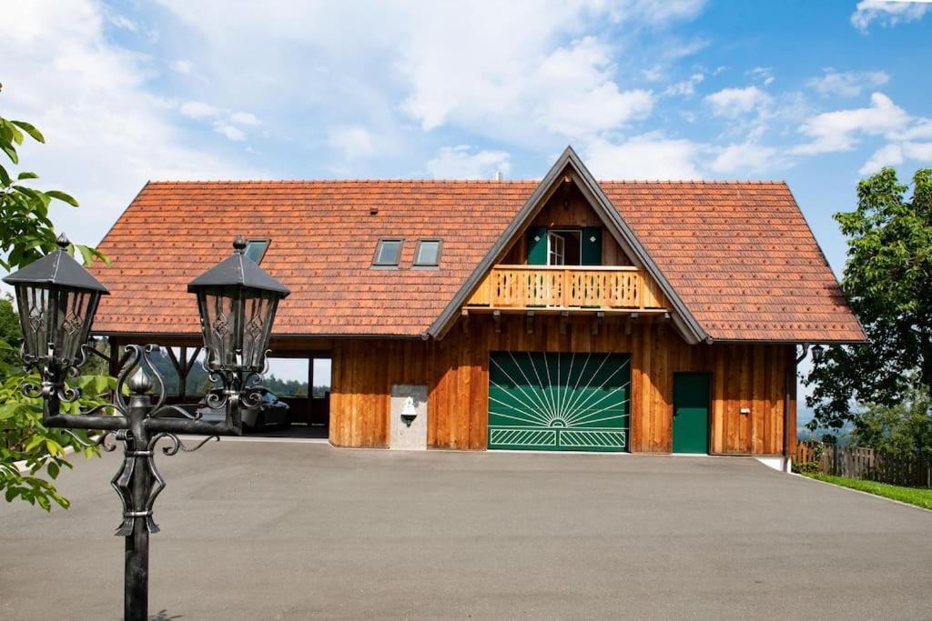 Chalet-Suedsteiermark - Traumhafte Aussicht, Infinity Pool, Privatsphaere, Klima Und De-Luxe Ausstattung Schwanberg Exteriér fotografie